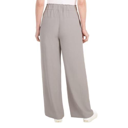 Hilary Radley Women's Wide Leg Crinkle Pants with Elastic waistband (1777947)