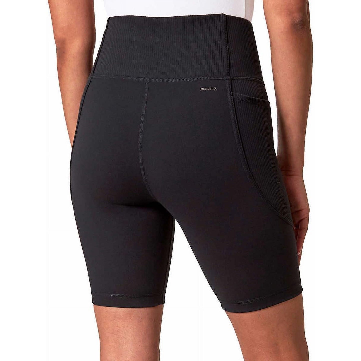 Mondetta Womens Active Midweight Ribbed Bike Short (1751590)
