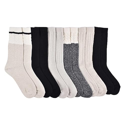 Lucky Brand Ladies' Boot Sock, 6-pair (1391058)