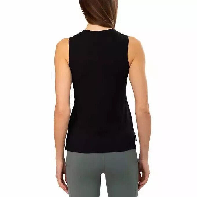 Tuff Athletics Women's Crew Neck Stretch Top Tank (1760103)