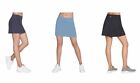 NEW Skechers Go Walk Women's Skort with Shorts & 2 Sides Pockets (1685731)