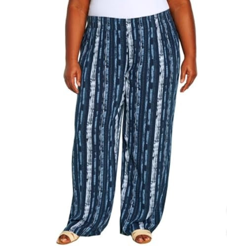Three Dots Ladies' Printed Pull-On Pant (1621313)