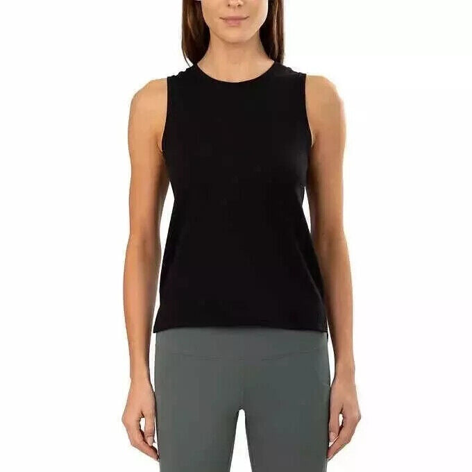 Tuff Athletics Women's Crew Neck Stretch Top Tank (1760103)