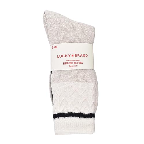 Lucky Brand Ladies' Boot Sock, 6-pair (1391058)