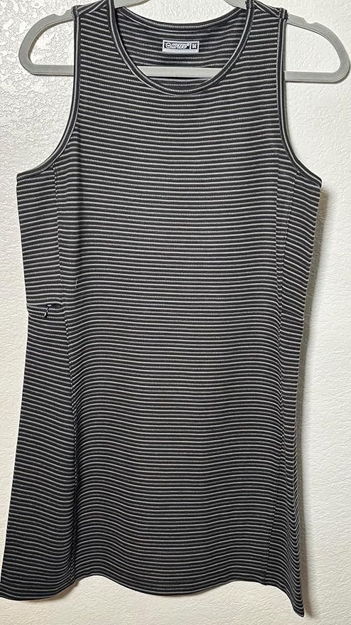 Hi-TEC Women's Two-Tone Sleeveless Ottoman Tank Top Dress (1672650)