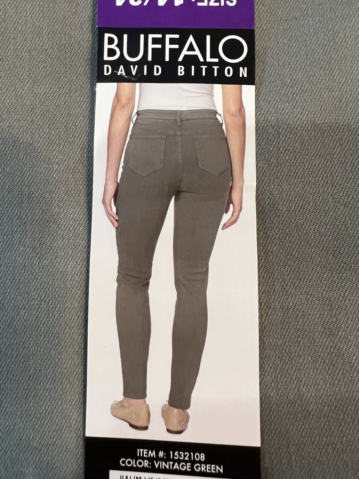 Buffalo High Rise Ladies Tencel Blend Pant (1532108)