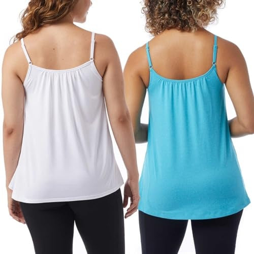 32 Degrees Ladies' Bra Top Cami, 2-pack (1560459)