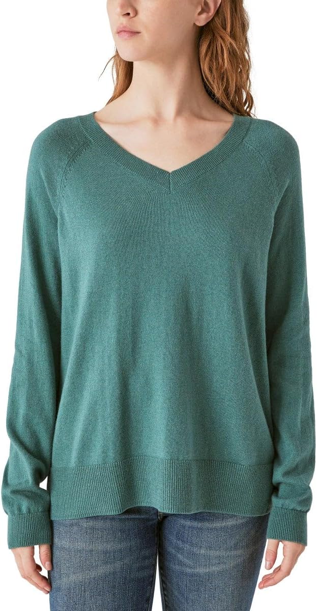 Lucky Brand Ladies' V-Neck Sweater (1722442)