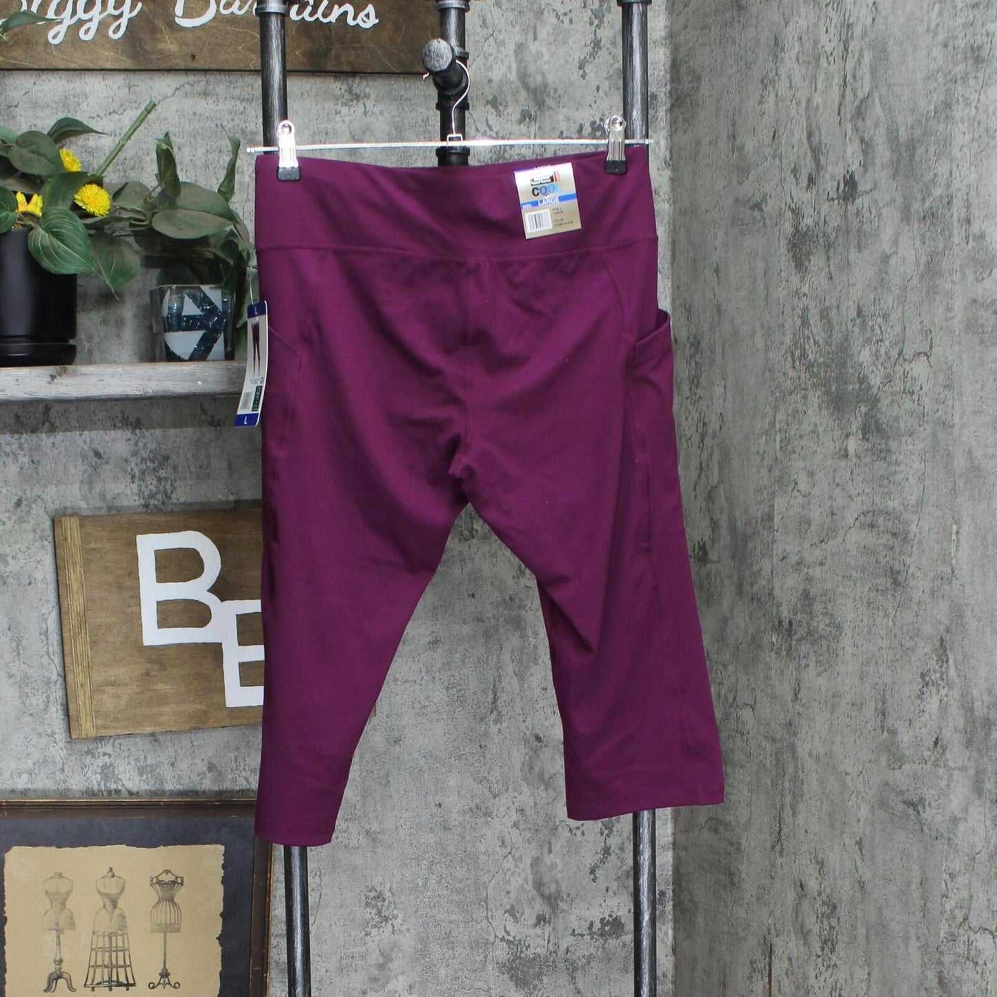 32 Degrees Womens Cool Knit Cropped Leggings (1766989)
