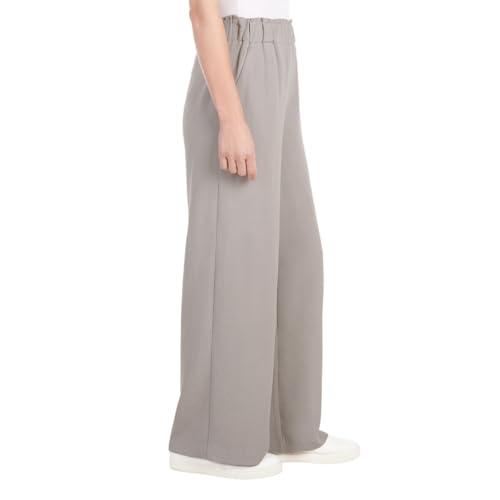 Hilary Radley Women's Wide Leg Crinkle Pants with Elastic waistband (1777947)