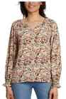 Jessica Simpson Ladies' V-Neck Textured Lightweight Blouse (1746841)