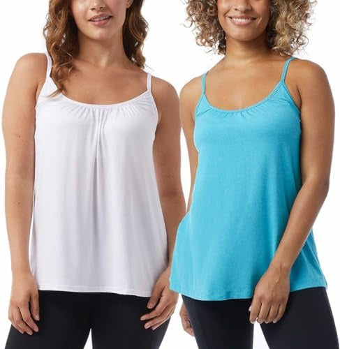 32 Degrees Ladies' Bra Top Cami, 2-pack (1560459)
