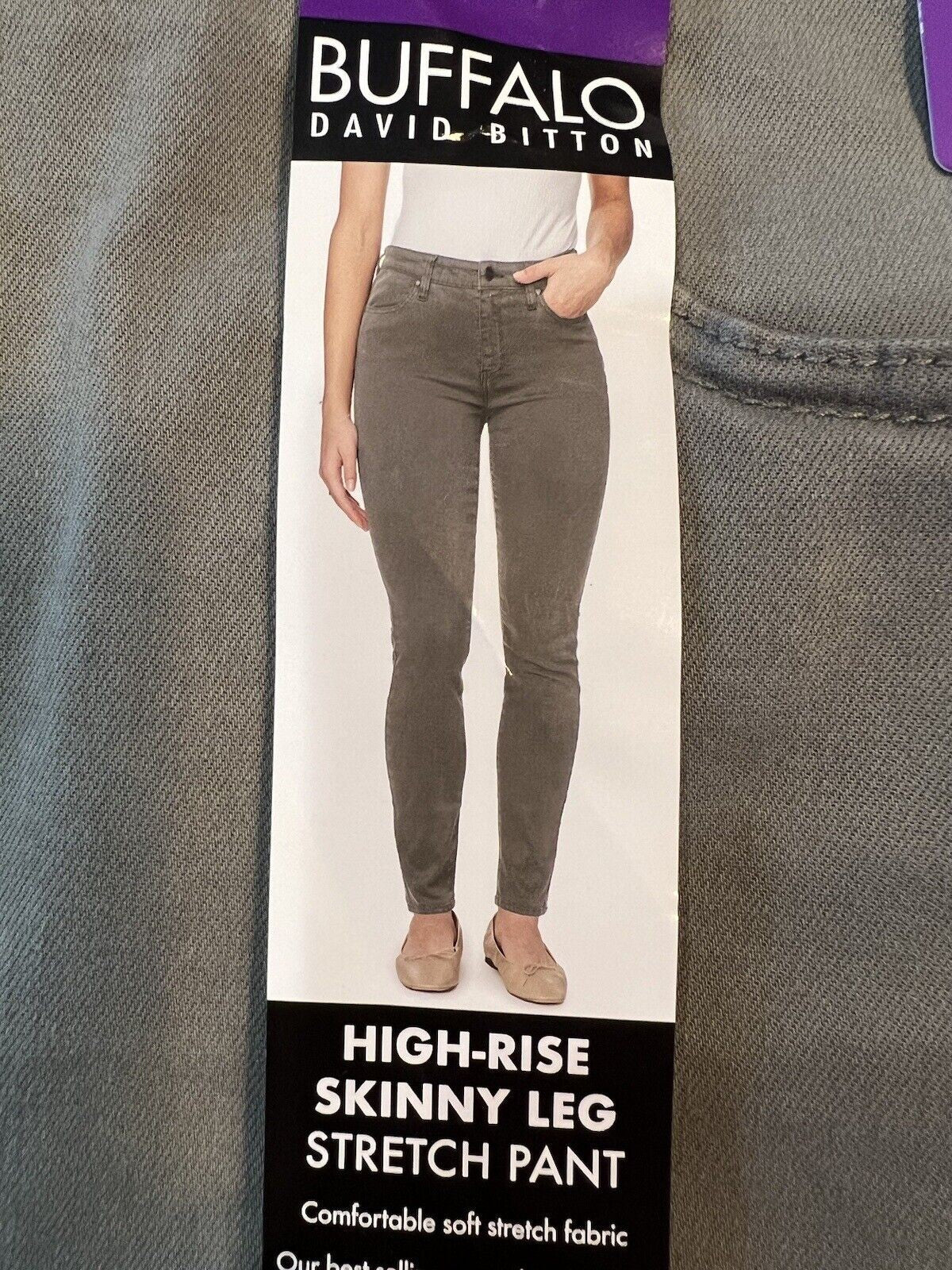 Buffalo High Rise Ladies Tencel Blend Pant (1532108)