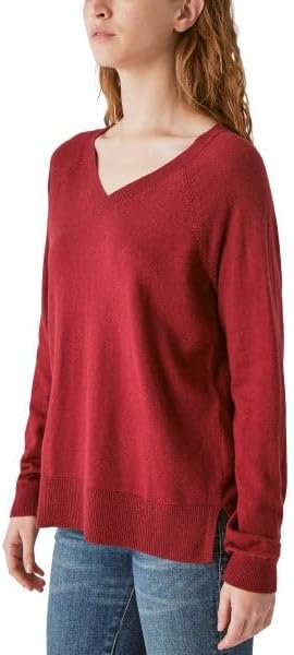 Lucky Brand Ladies' V-Neck Sweater (1722442)