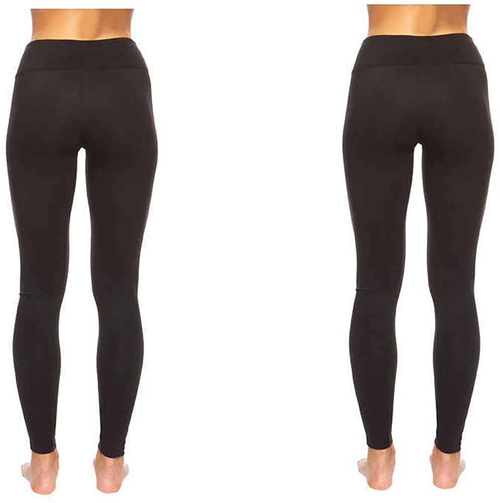 Felina Ladies Wide Waistband Sueded Light Weight Leggings (1328101)