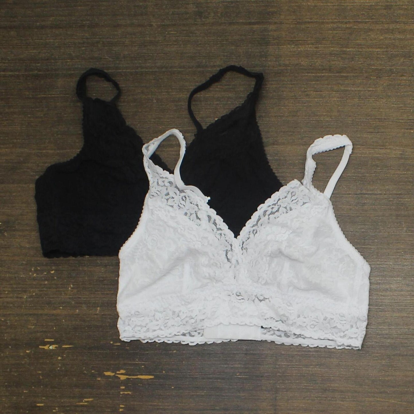 Felina Ladies' Lace Bralette, 2-pack - New in Box (1753868)