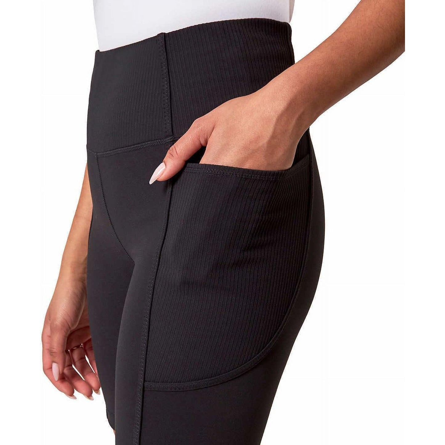 Mondetta Womens Active Midweight Ribbed Bike Short (1751590)