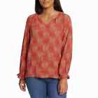 Jessica Simpson Ladies' V-Neck Textured Lightweight Blouse (1746841)
