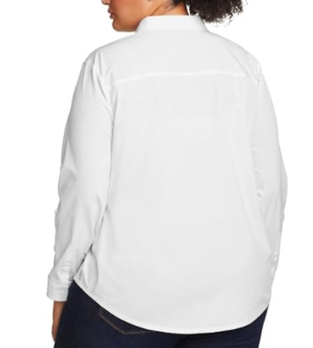 Eddie Bauer Women's Departure Stretch Moisture Wicking Long Sleeve Shirt with UPF 50 (1699065)