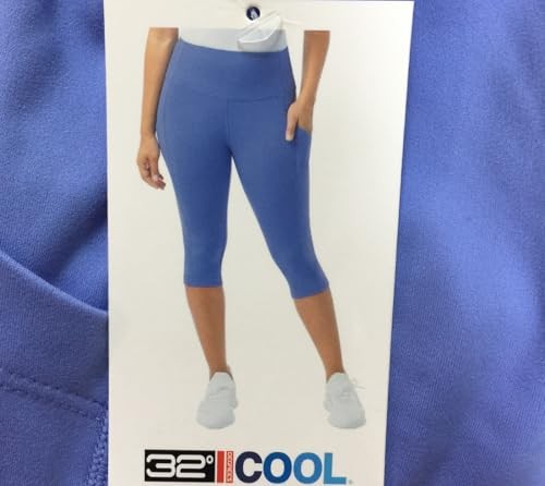 32 Degrees Womens Cool Knit Cropped Leggings (1766989)
