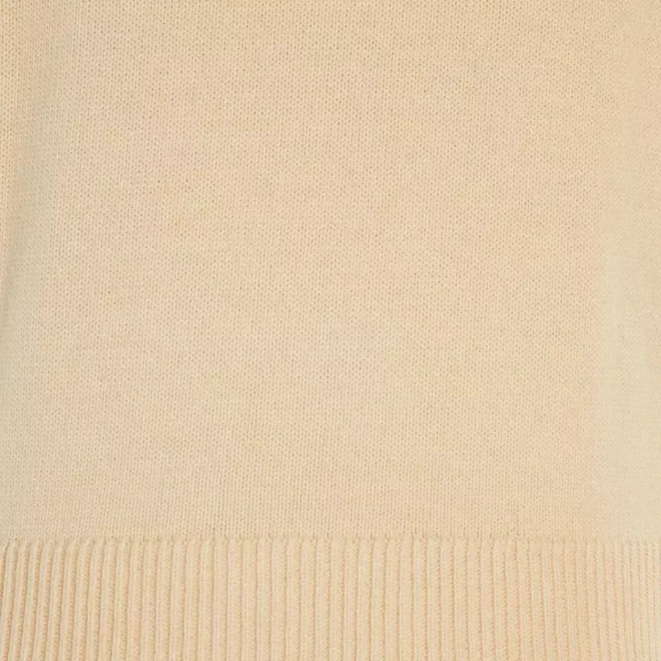 NEW Gap Womens Cotton Long- Sleeve Sweater with Ribbed Hem & Side Slit