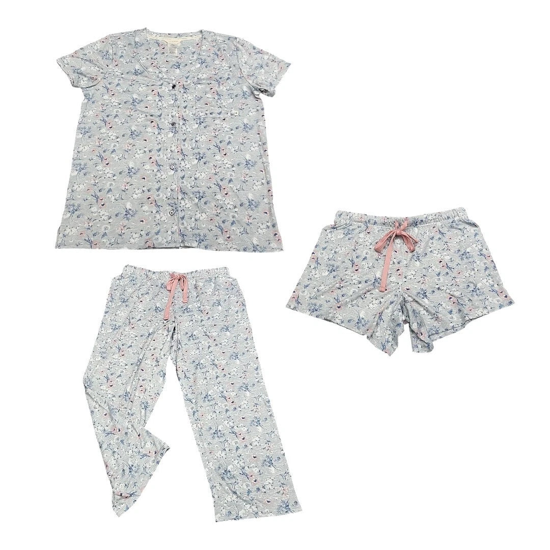 Lucky Brand 3-Piece Pajama Set with Capris & Shorts 1697660