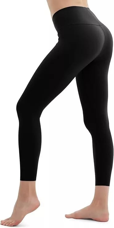 Felina Women's 2-Pack Velvety Soft 7/8 Legging, Black, Size M