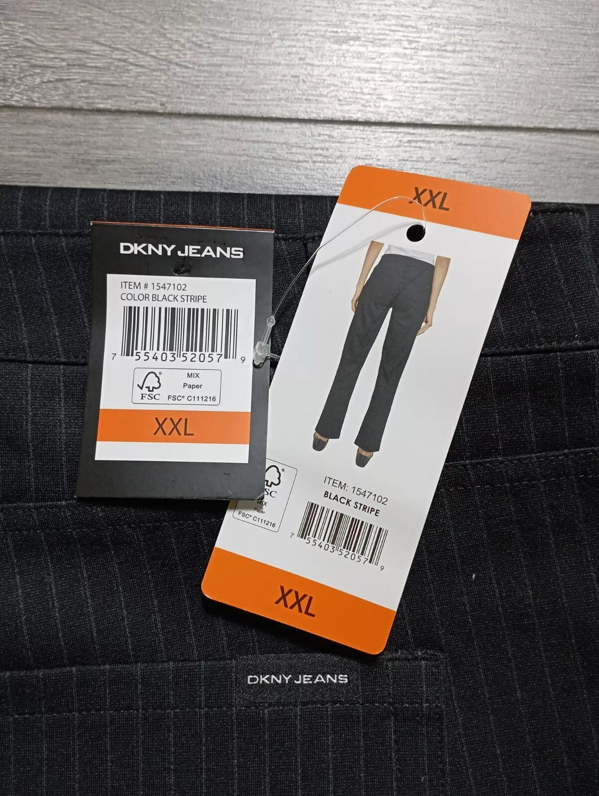 DKNY Ladies' Straight Leg Ponte Pant (1547102)