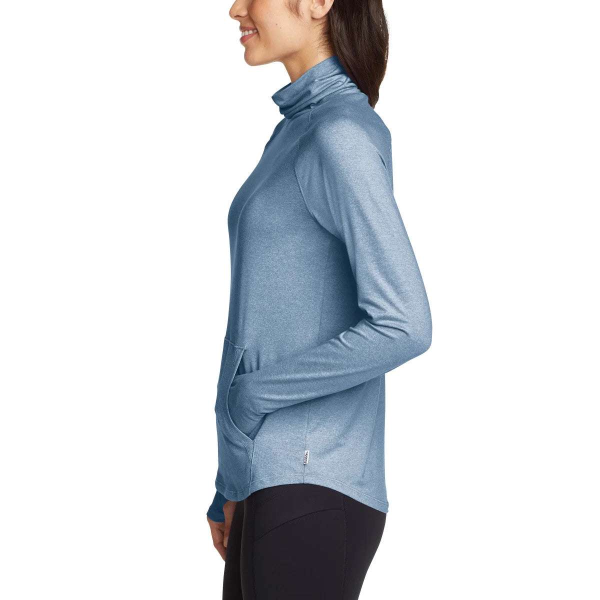 Eddie Bauer Ladies' Funnel Neck Long Sleeve Top 1804993