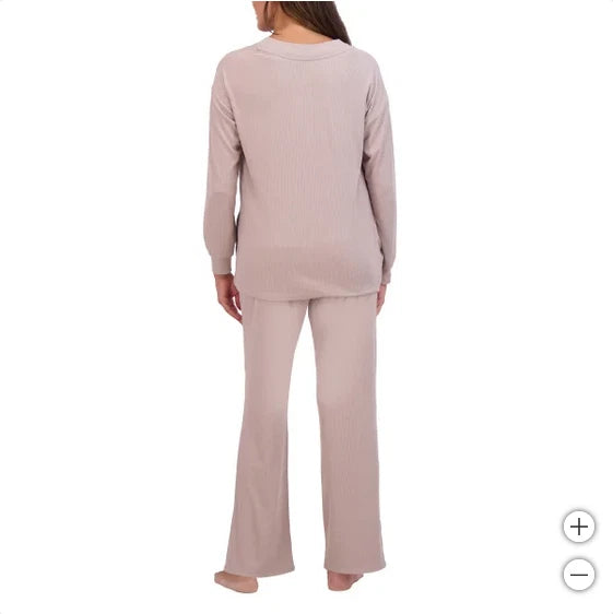 Live 2 Lounge Ladies' 3-Piece Cooling Effects Lounge Set Cardigan, Tank, Pant