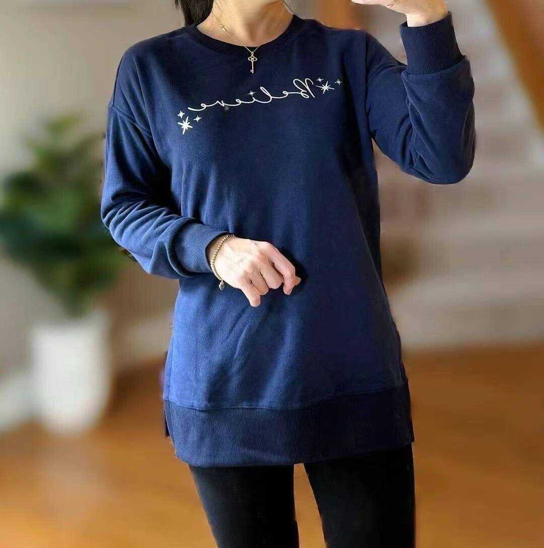 Teddi Rose Ladies' Holiday Crewneck Pullover Sweatershirt 1802498