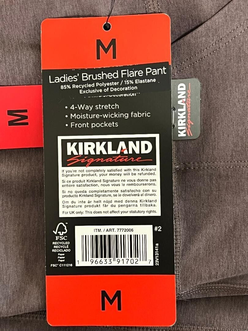 Kirkland Signature Ladies' Brushed Flare Pants (7772006)