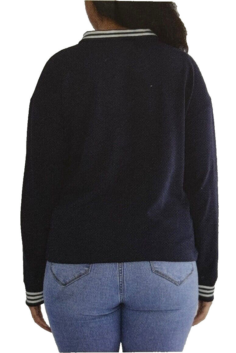 Nautica Women's 1/2 Zip Sweatshirt