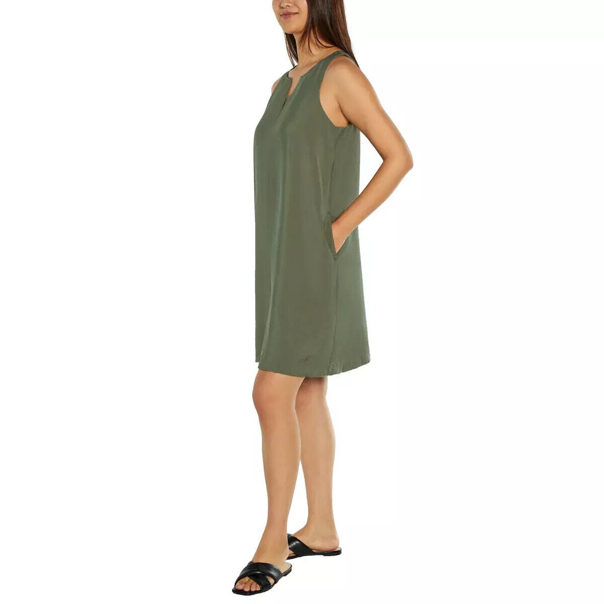 Banana Republic Ladies' Satin Sleeveless Dress (1768094)