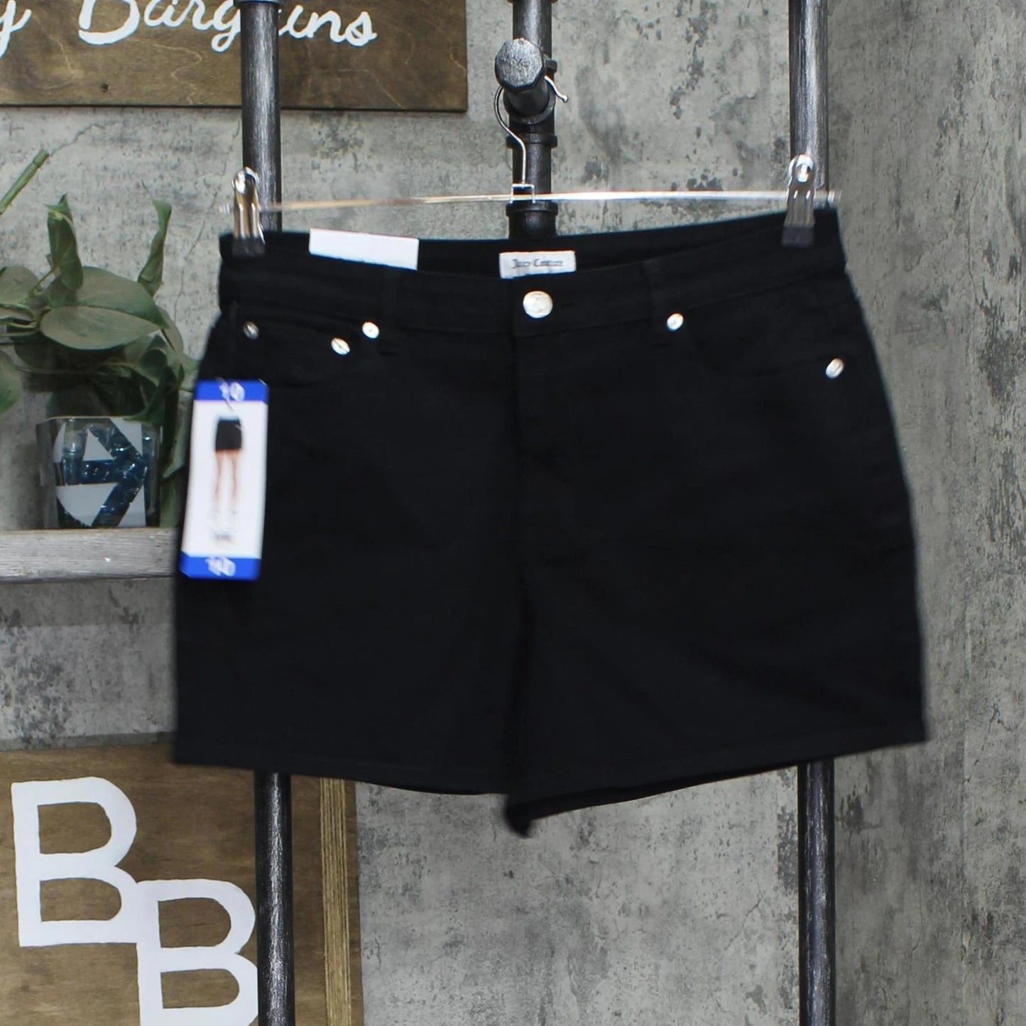 Juicy Couture Womens Denim Jean Shorts 1795881