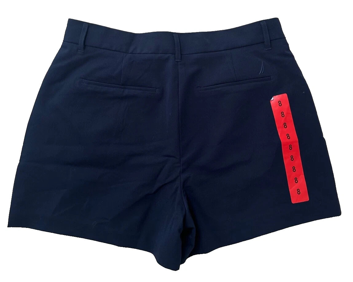 Nautica Jeans Ladies Everyday Casual Button Zip Fly Closure Shorts