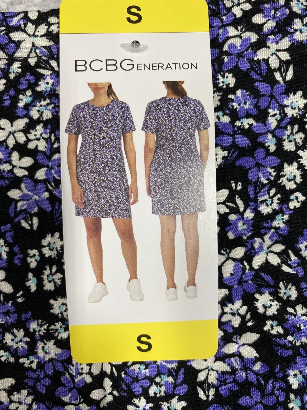 BCB Generation Dress Adult Small Black Shirt Dress Cute Womens Rayon 1653526