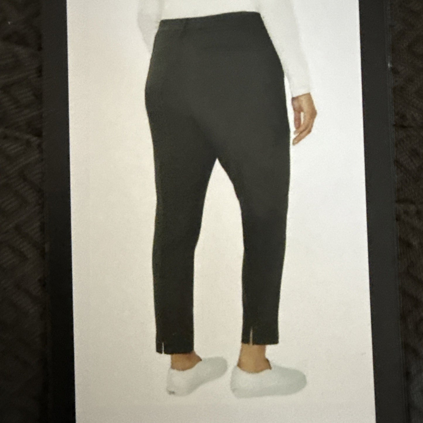Mario Serrani Italy Ladies' Textured Pull-on Pant 1806647