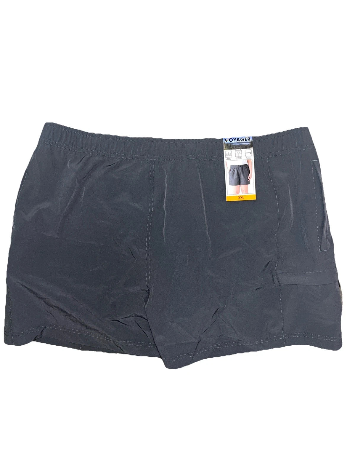NWT Women's Gray VOYAGER Water Repellent Shorts 1796393
