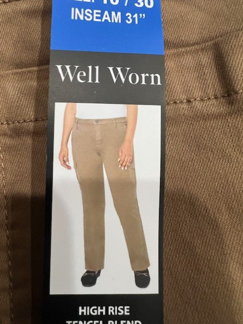 Well Worn Ladies' Tencel Blend Cargo Pant (1802515)