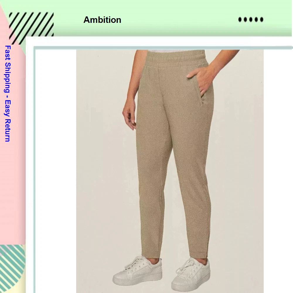Modern Ambition Ladies' Woven High Rise Stretch Pant (1668527)