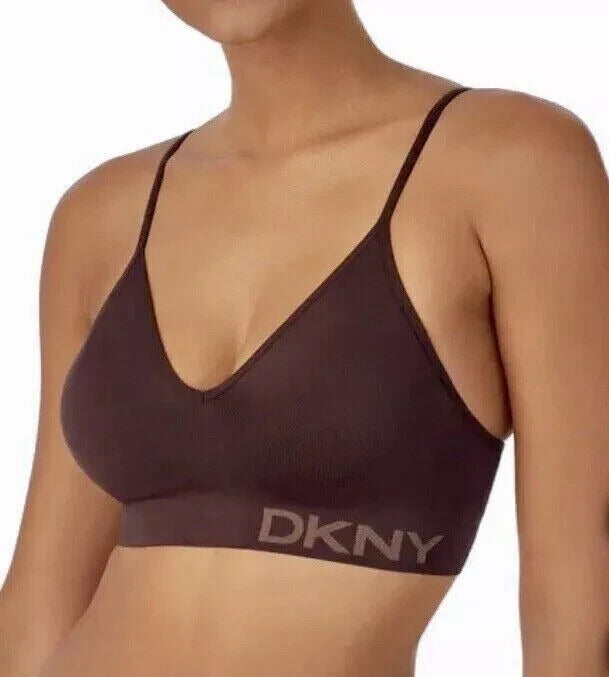 DKNY Women Seamless Bra 2-Pack BLACK / SAND (1571930)