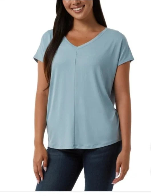 32 Degrees Cool Women's Soft Luxe V-Neck Top 1849301