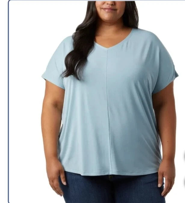 32 Degrees Cool Women's Soft Luxe V-Neck Top 1849301