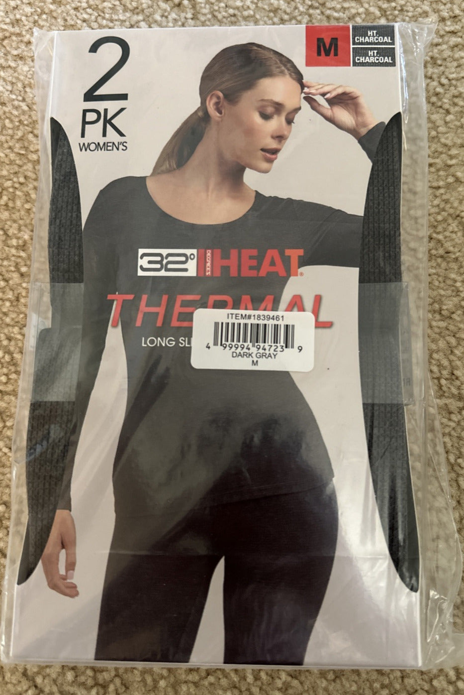 NWT 2-Pack 32 Degrees Heat Ladies Thermal Top 1838086