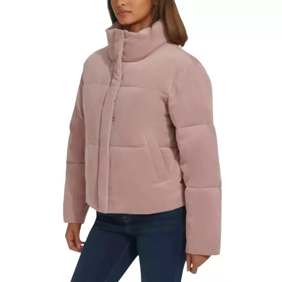 Levi's Women's Corduroy Pockets Full Zip Puffer Jacket, 1794737
