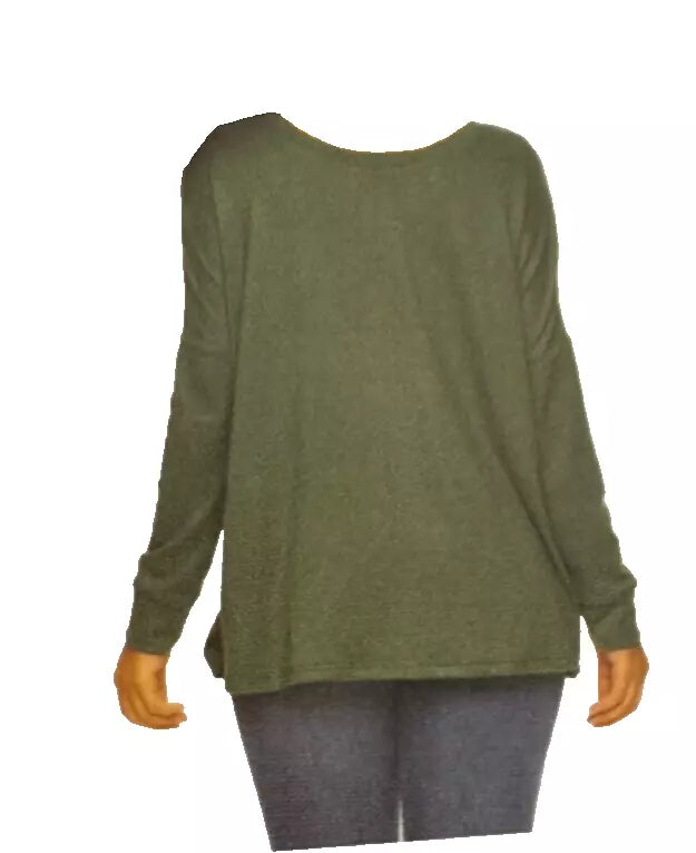 Felina Womens Cozy Knit Long Sleeve Shirt Top (1723851)
