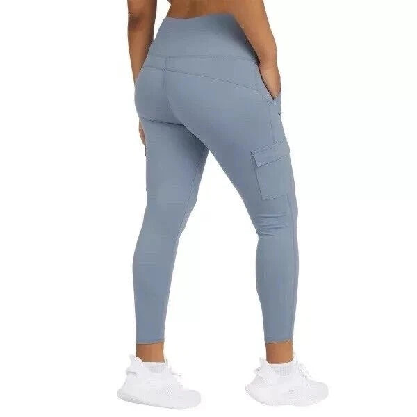 Hurley Ladies Cargo Pocket Tight Leggings, Blue 1815615