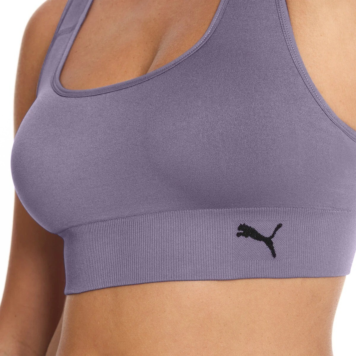 PUMA Women's Performance 2-Pack Seamless Sports Bras for Women 1832180