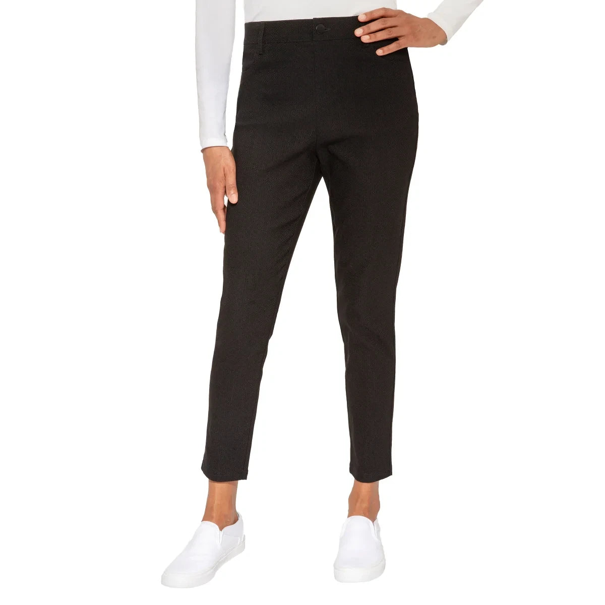 Mario Serrani Italy Ladies' Textured Pull-on Pant 1806647